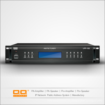 El amplificador Lpf-102b puede almacenar 20 estaciones de radio, búsqueda directa